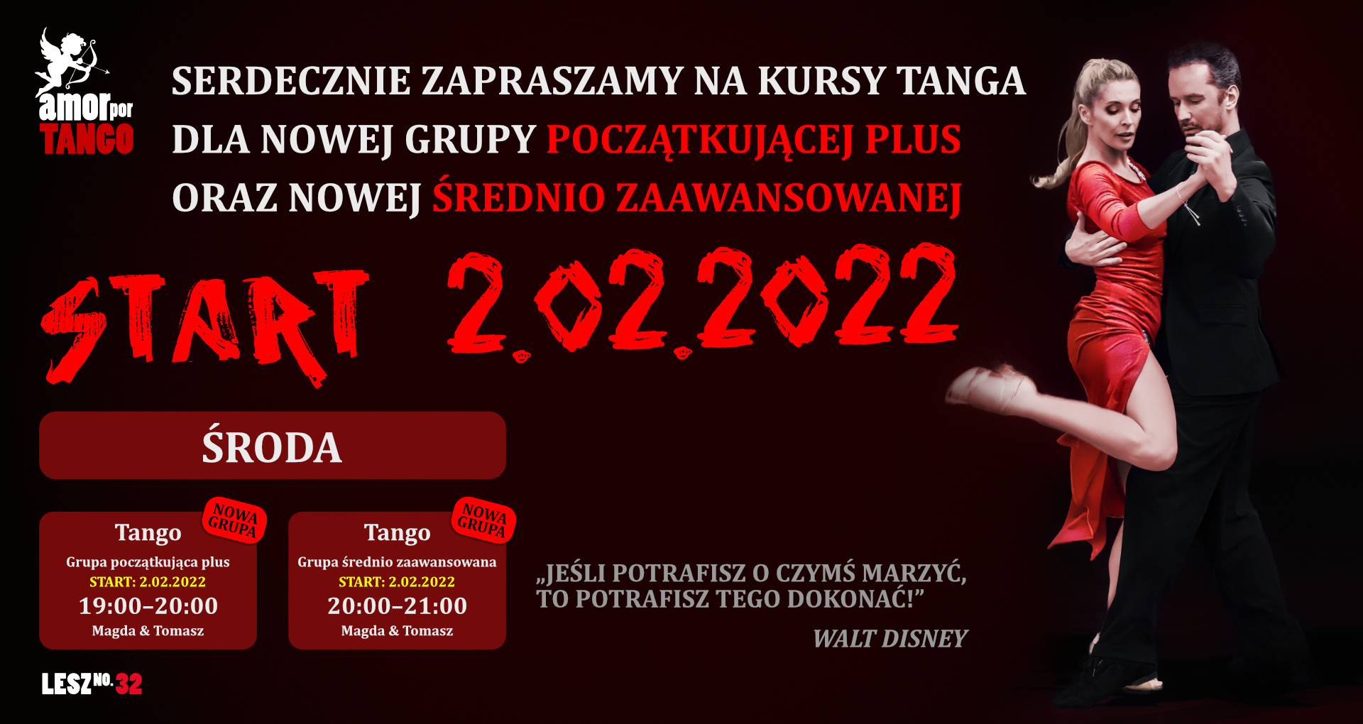 Tango argentyńskie w Warszawie zapisy do nowych grup!