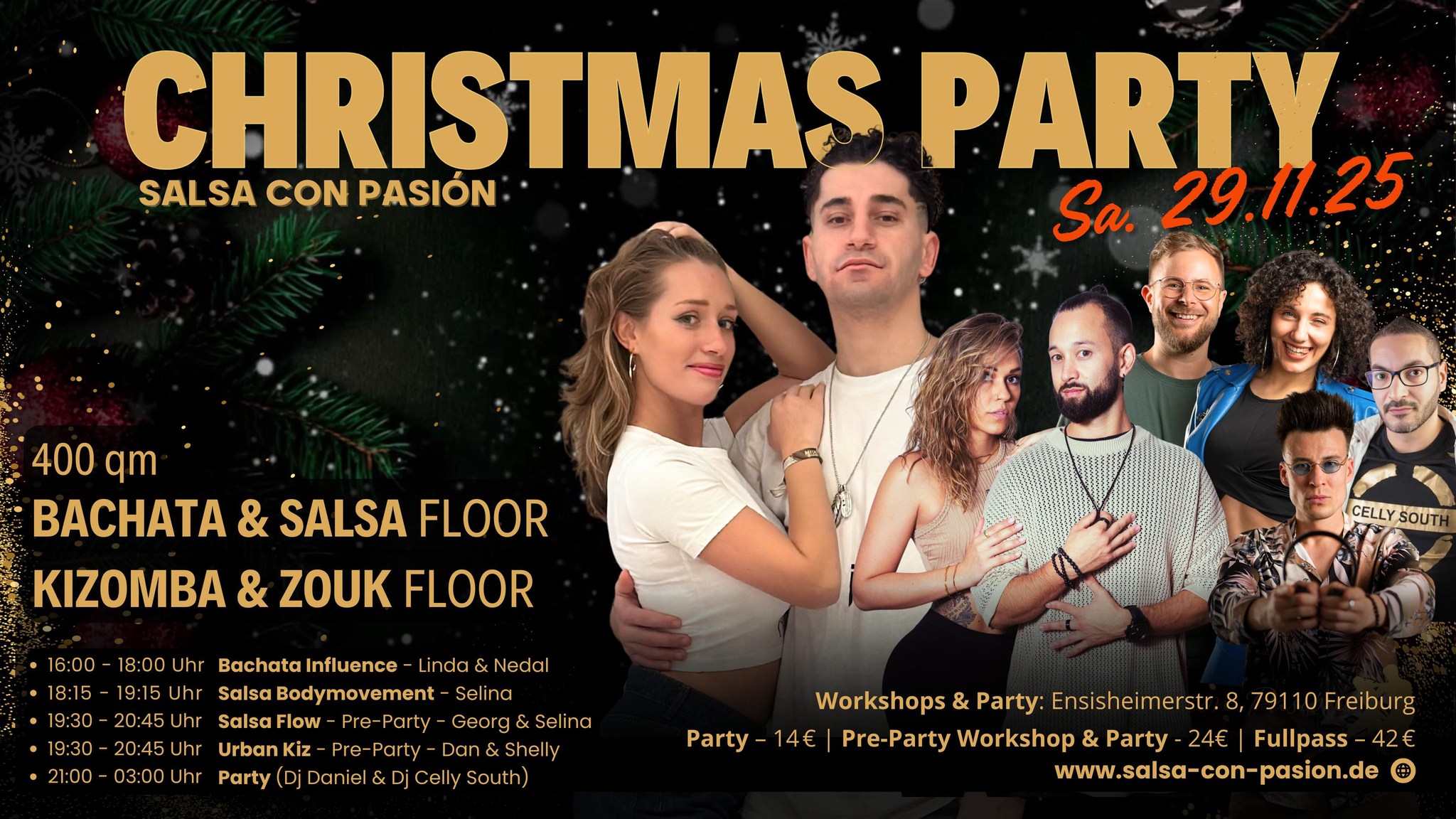 CHRISTMAS PARTY & WORKSHOPS