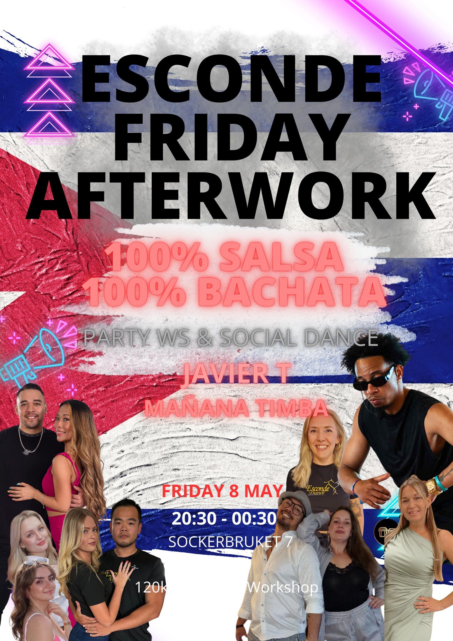 Esconde Friday Afterwork - 100% Salsa & 100% Bachata Social 8 5 💃🔥