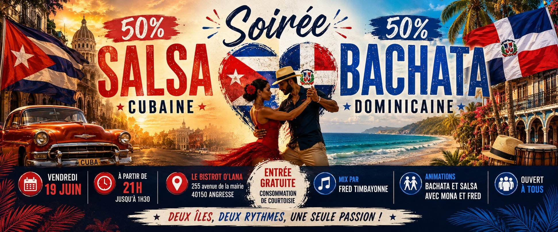 Soirée Salsa-Bachata