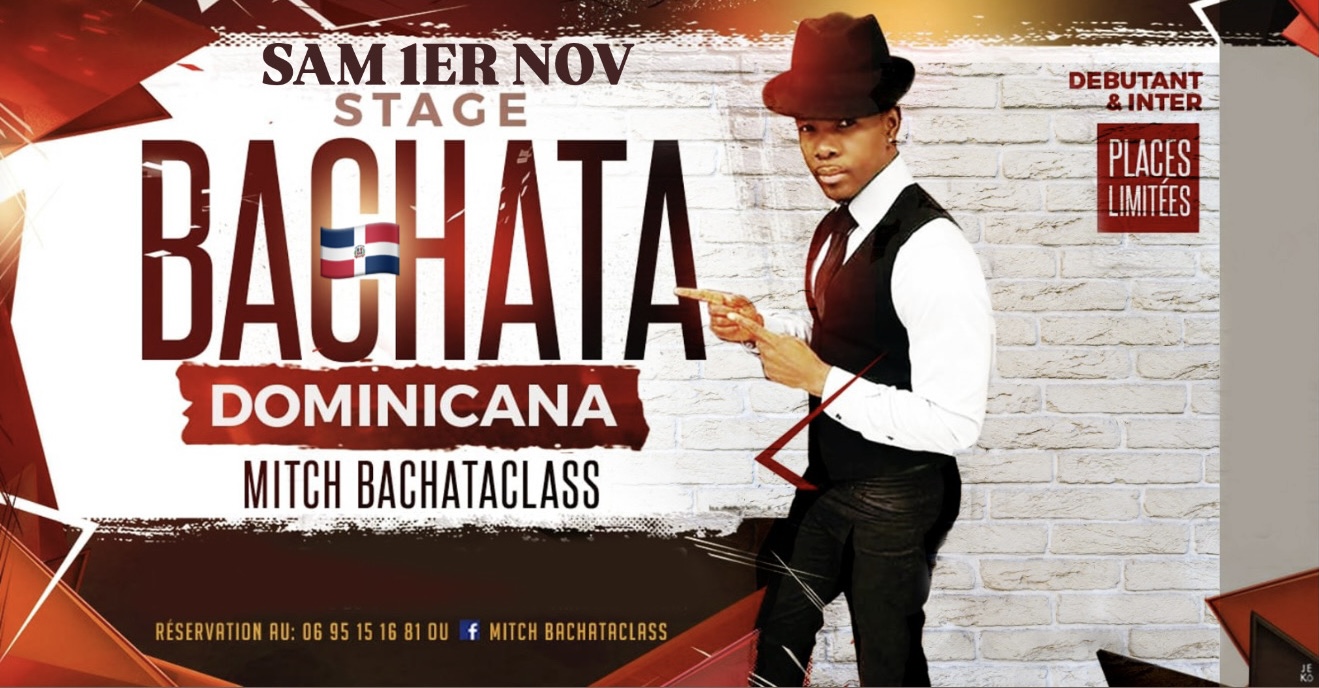 STAGE DE BACHATA DOMINICANA 🇩🇴 DÉBUTANT & INTER BY MITCH PLACE LIMITÉE !🎶🔈