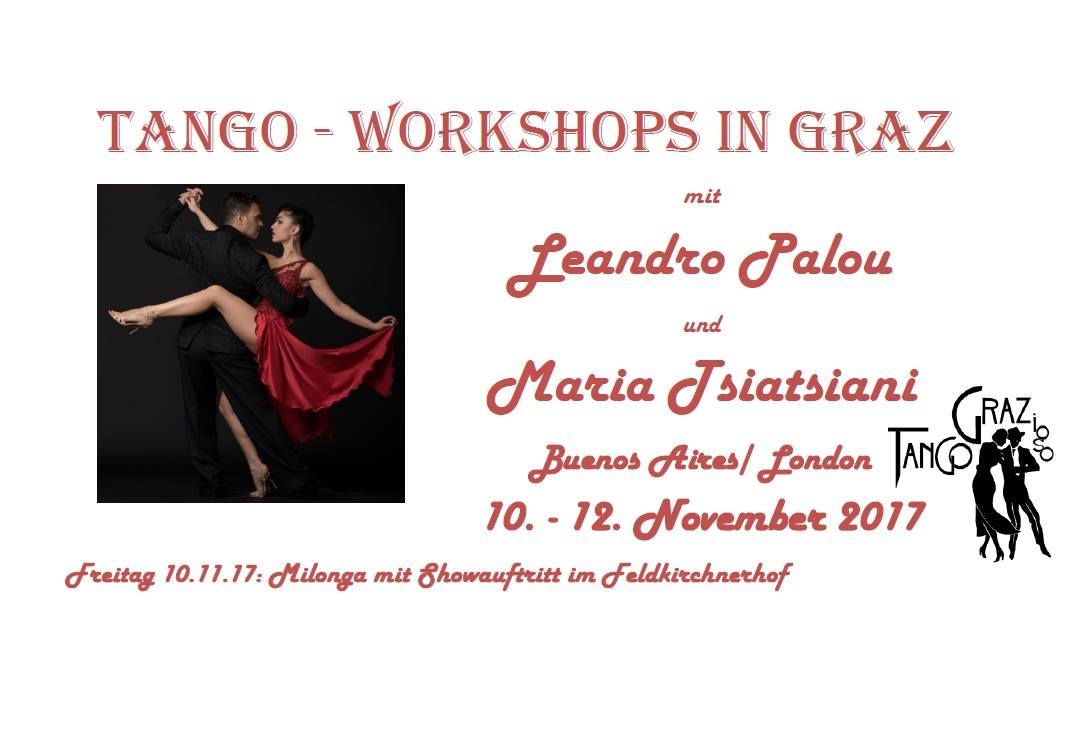 Workshop-Wochenende mit Leandro Palou & Maria Tsiatsiani