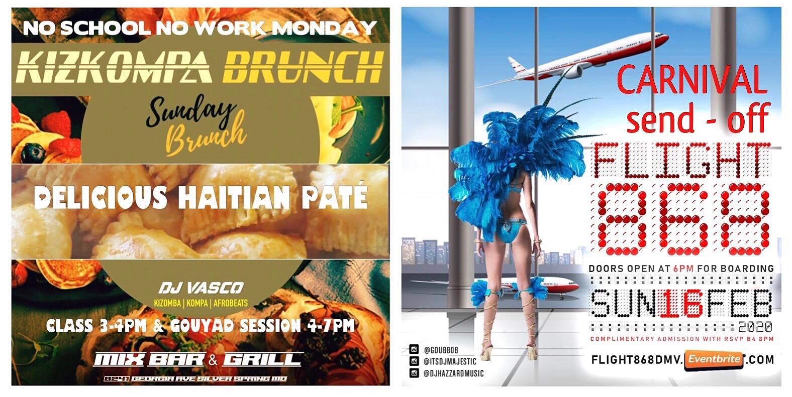 NO Work Monday::VASCO KizKompa Brunch & MAJESTIC Send-off Party