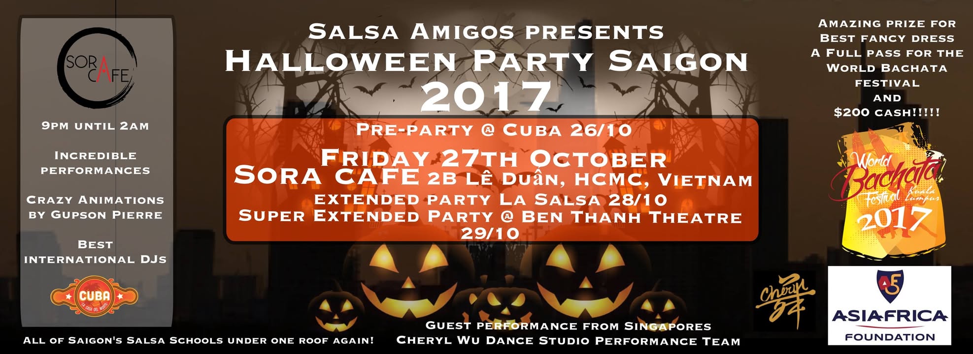 Halloween Party Saigon 2017