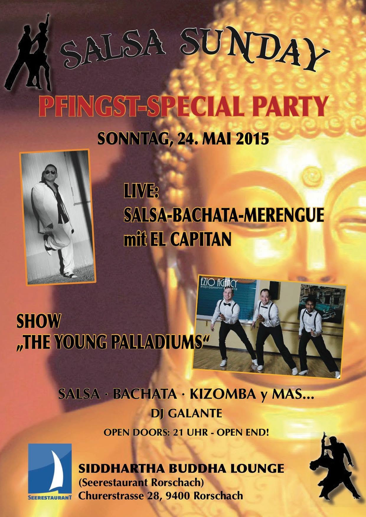 ★SALSA SUNDAY PFINGST-SPECIAL mit LIVE Musik und SHOW★