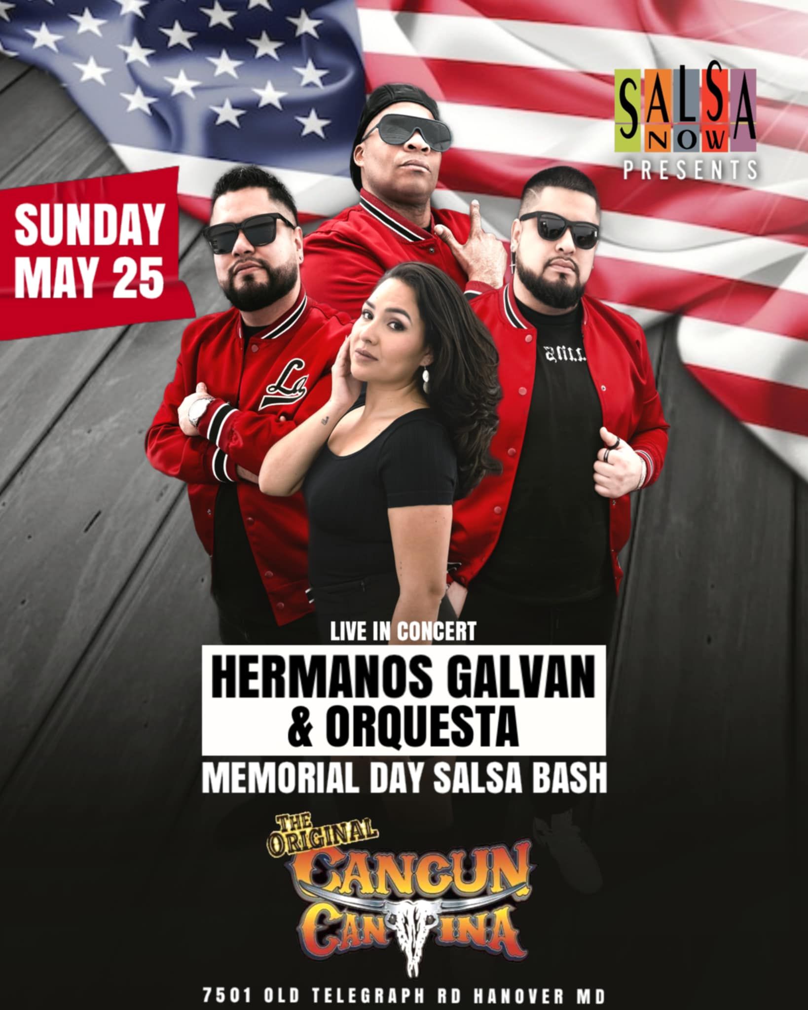 Latin Sunday Holiday LIVE with Hermanos Galvan & Orquesta