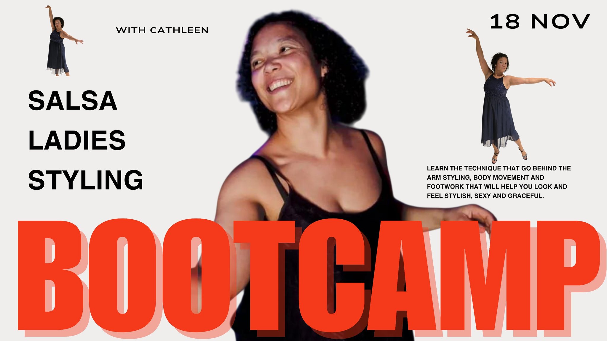 Salsa Ladies styling bootcamp met Cathleen