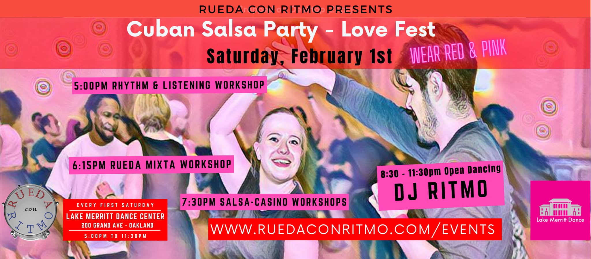 Salsa Love Fest - Wear Red & Pink