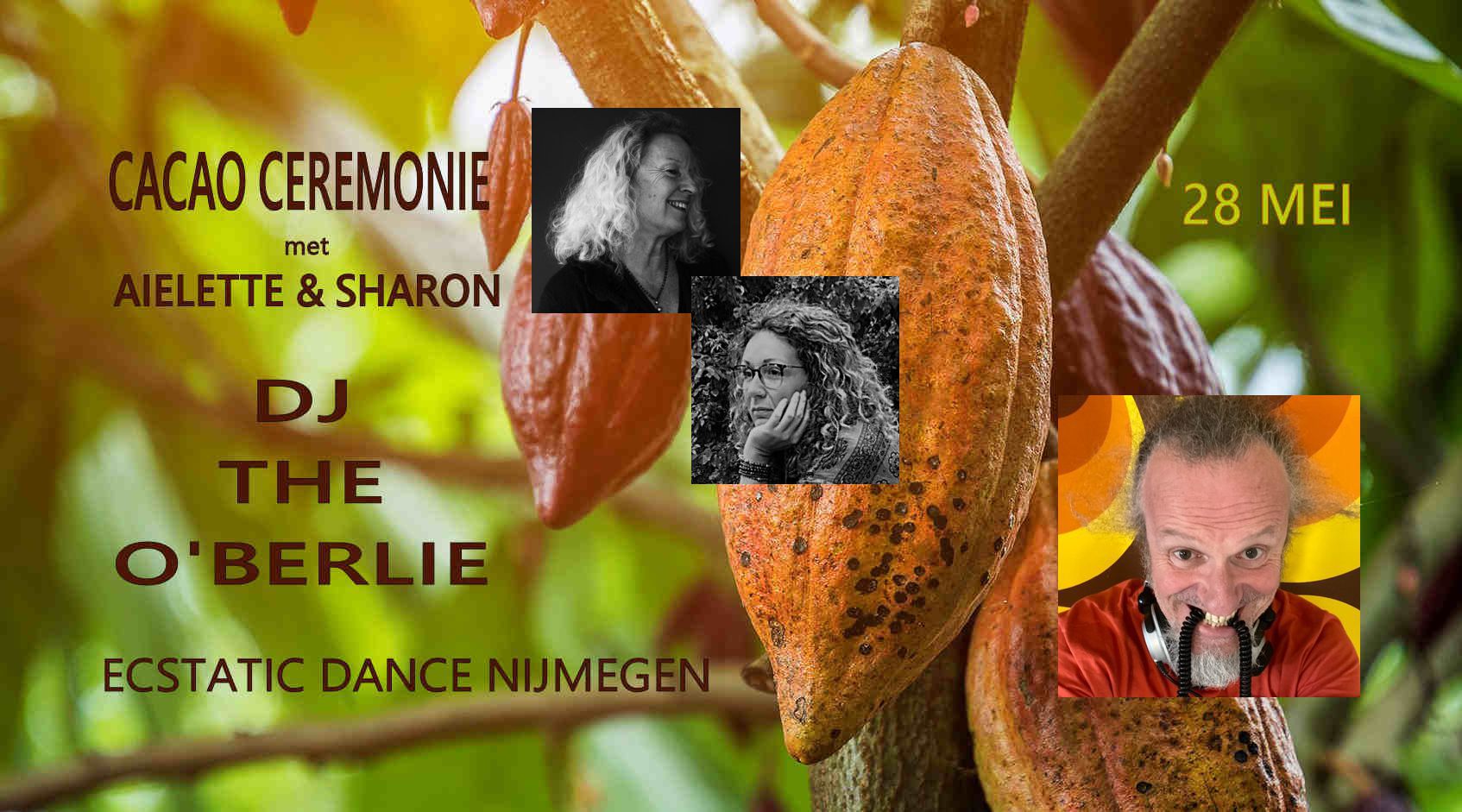 Ecstatic Dance Nijmegen │ DJ THE O'BERLIE & CACAO CEREMONIE met Aielette & Sharon
