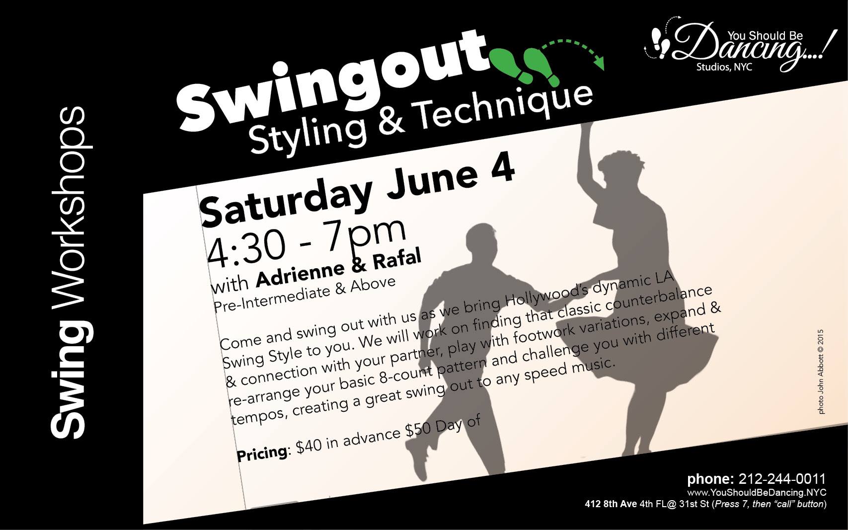 Swingout: Styling & Technique with Rafal & Adrienne