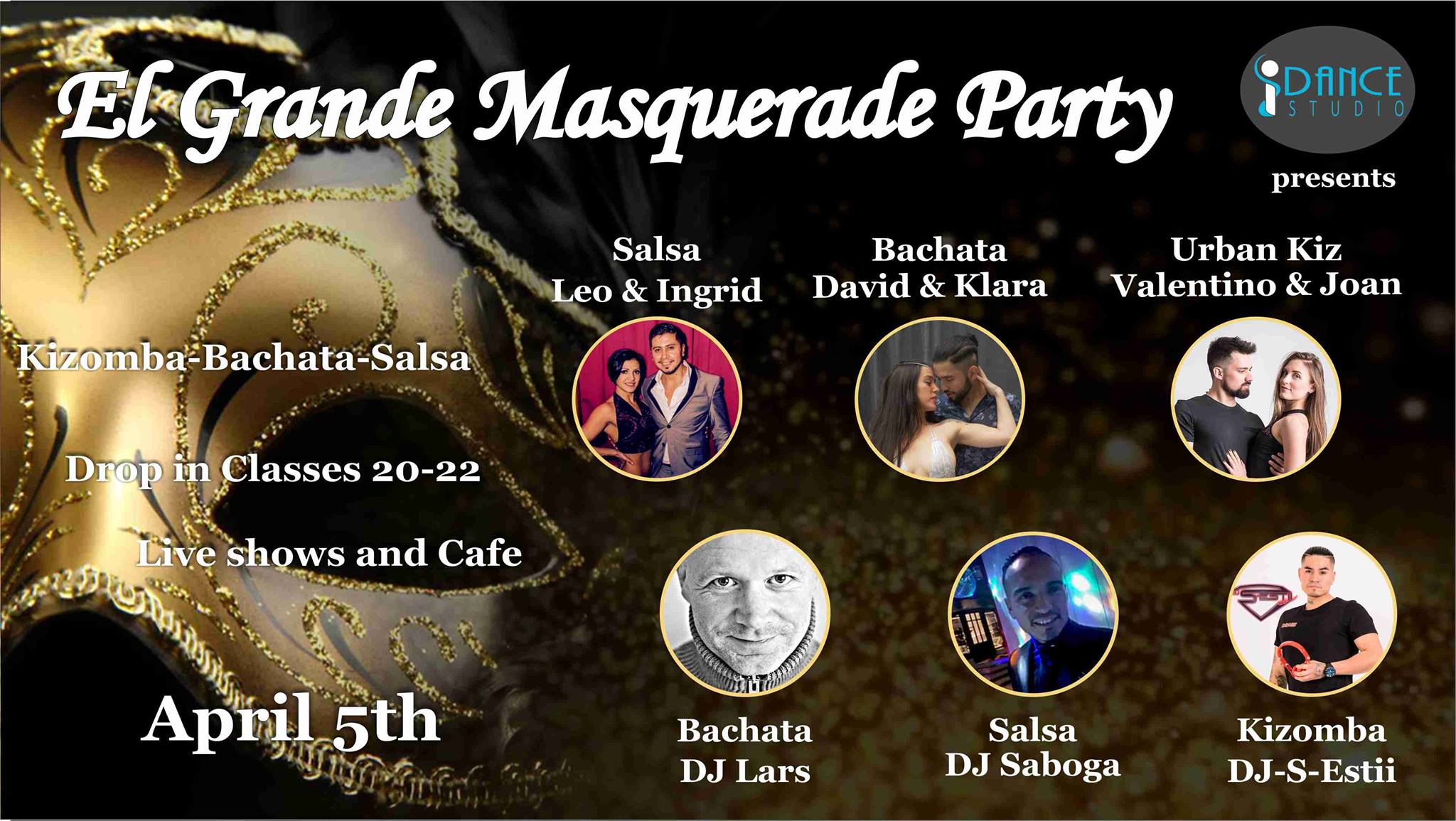 El Grande - Masquerade Party - Salsa Bachata Kizomba