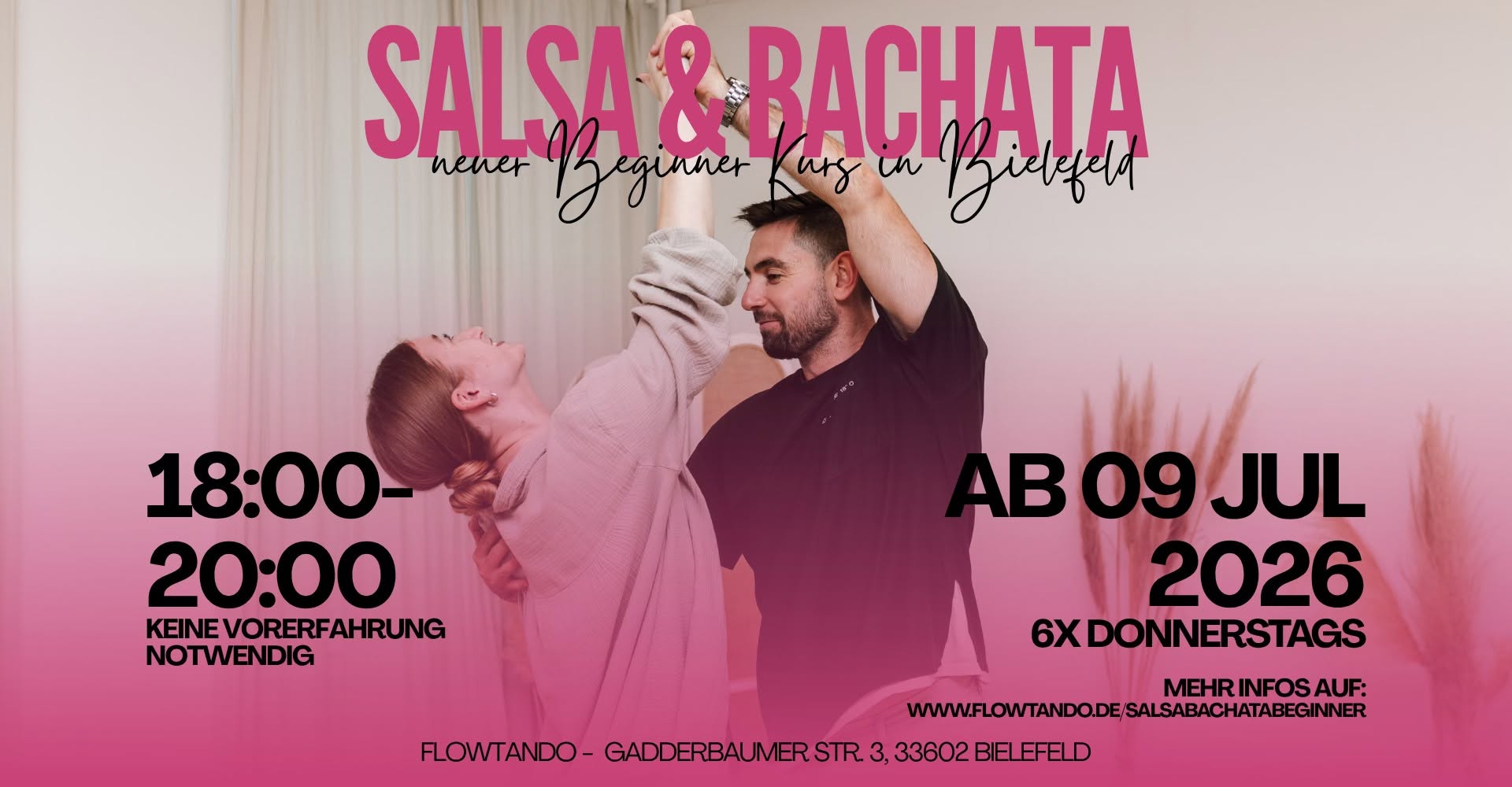 Salsa & Bachata neuer Beginner Kurs in Bielefeld