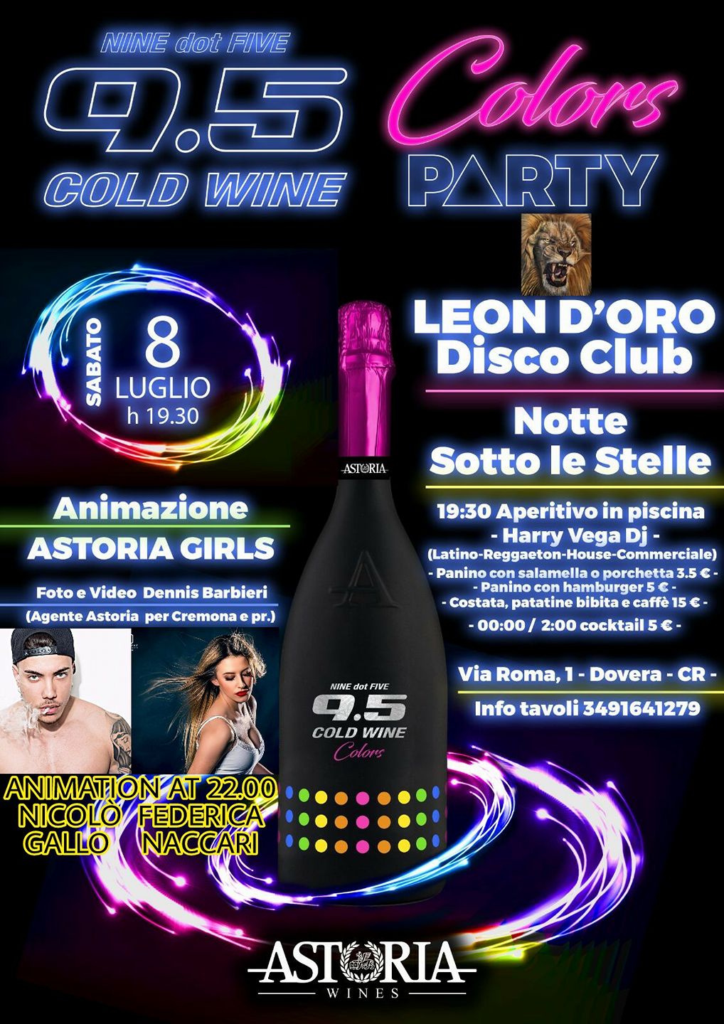 ☆NOTTE SOTTO LE STELLE☆LEON D'ORO DISCO CLUB☆