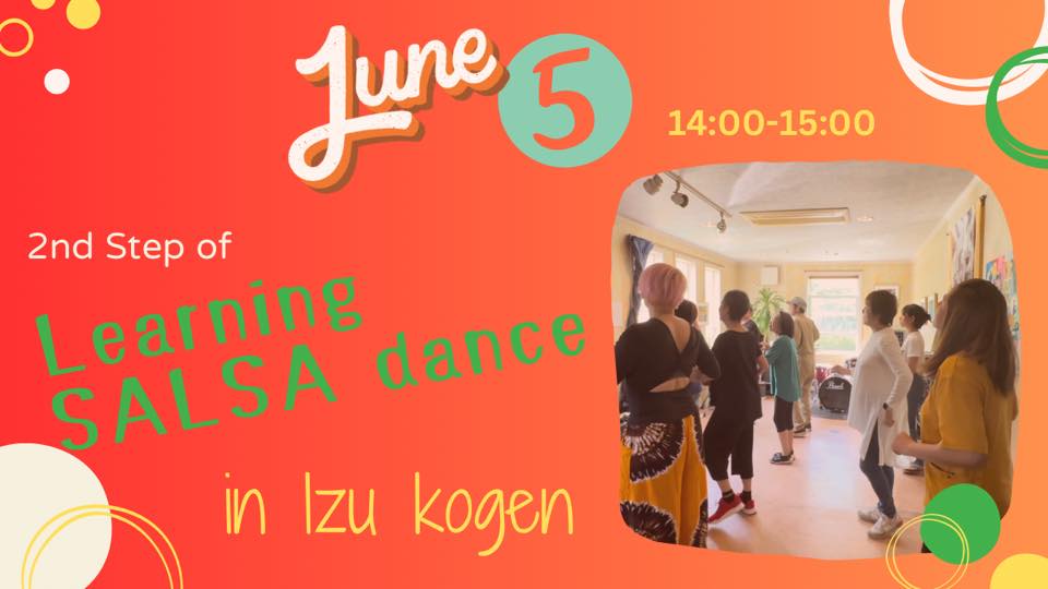 残2席:Salsa lesson in 伊豆高原 vol.2