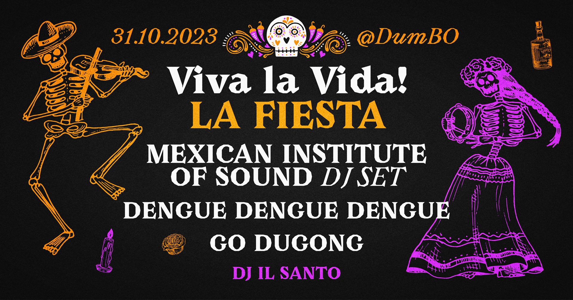Viva la Vida: La Fiesta! โฆ Binario centrale โฆ 31.10