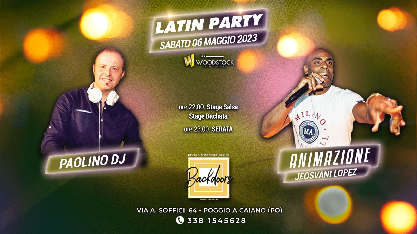 LATIN PARTY @ BACKDOORS by Woodstock
