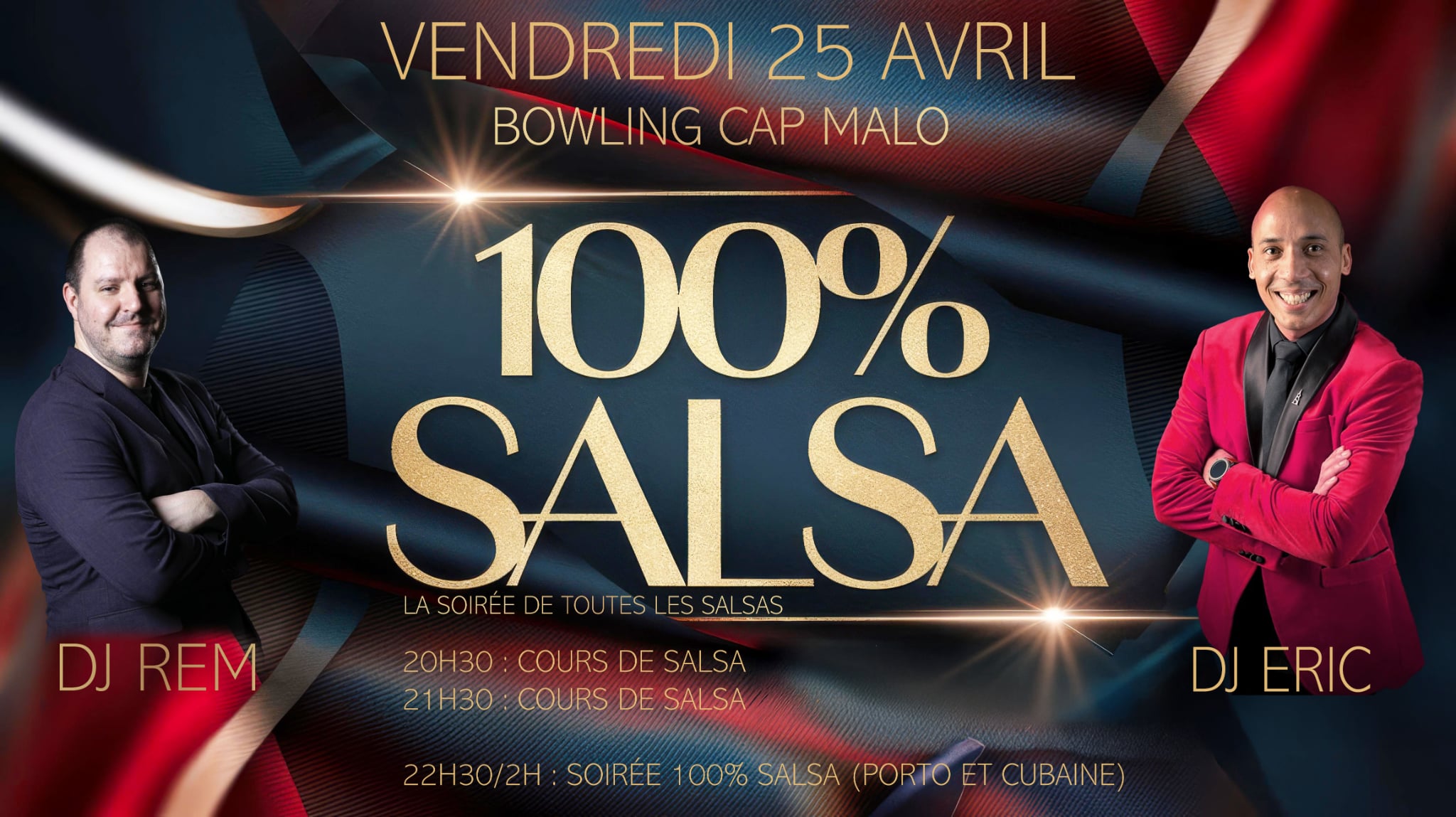 100% Salsa by DJ Rem & DJ Eric - Avril 2025