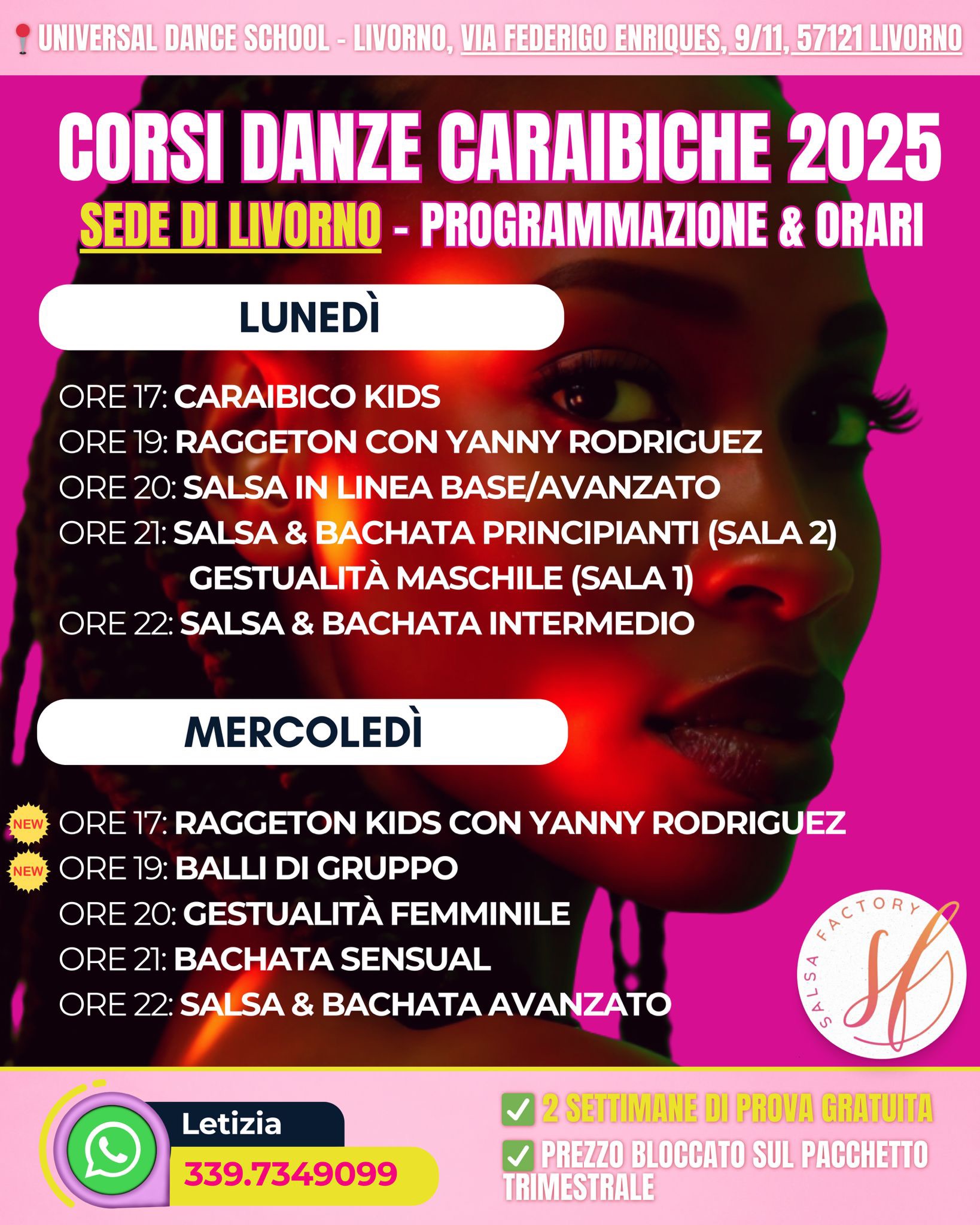 ✨CORSI DANZE CARAIBICHE 2025✨