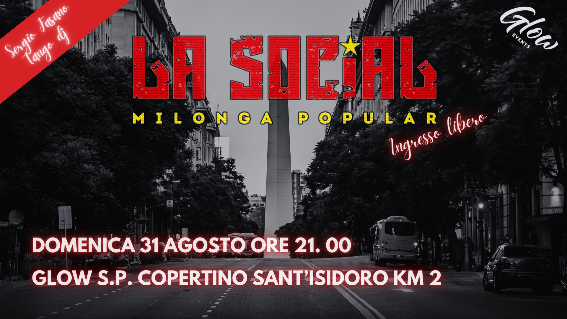LA SOCIAL MILONGA TDJ SERGIO Fasano