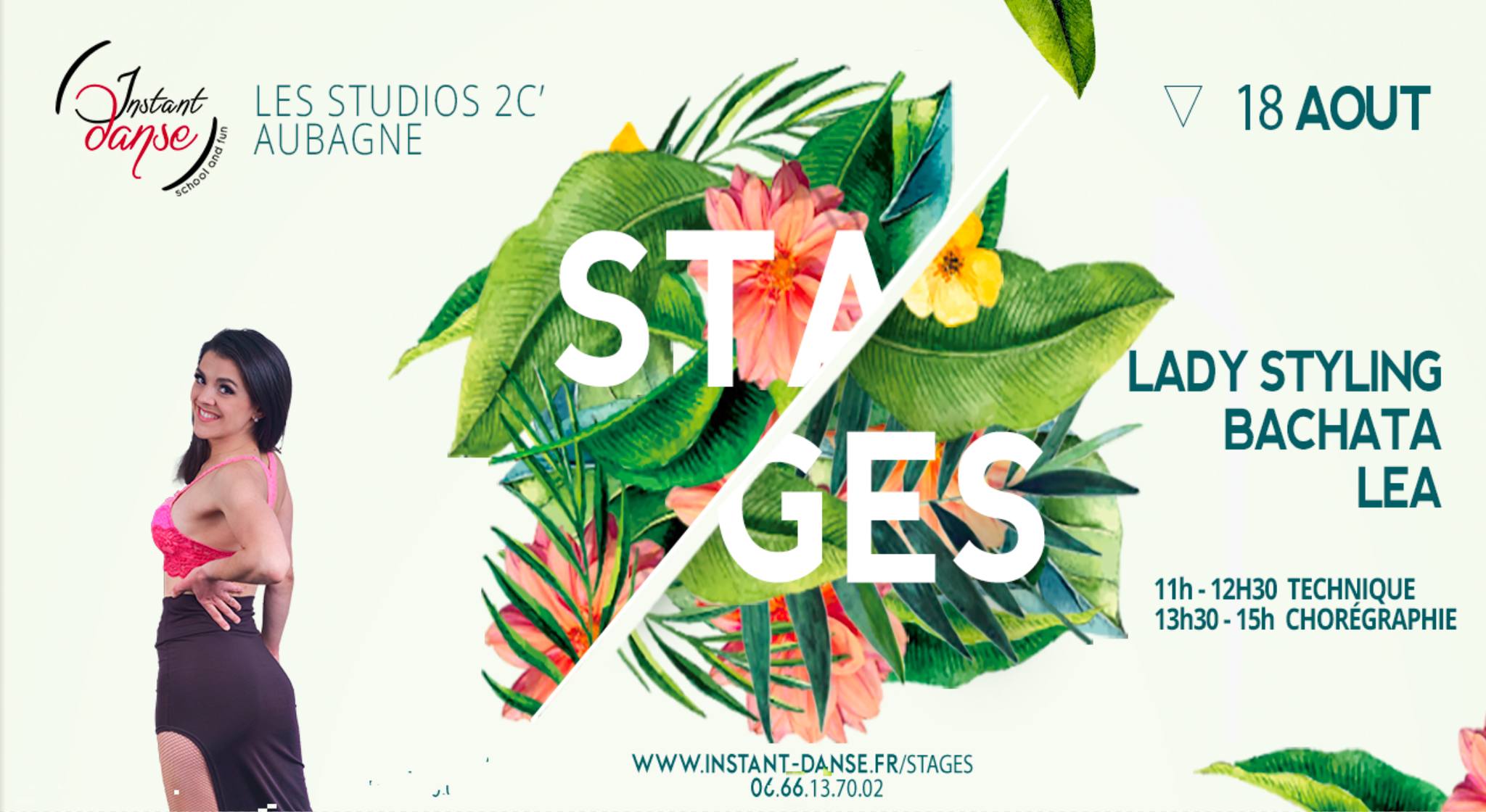 Stages d'été Instant Danse : Lady Styling avec Léa
