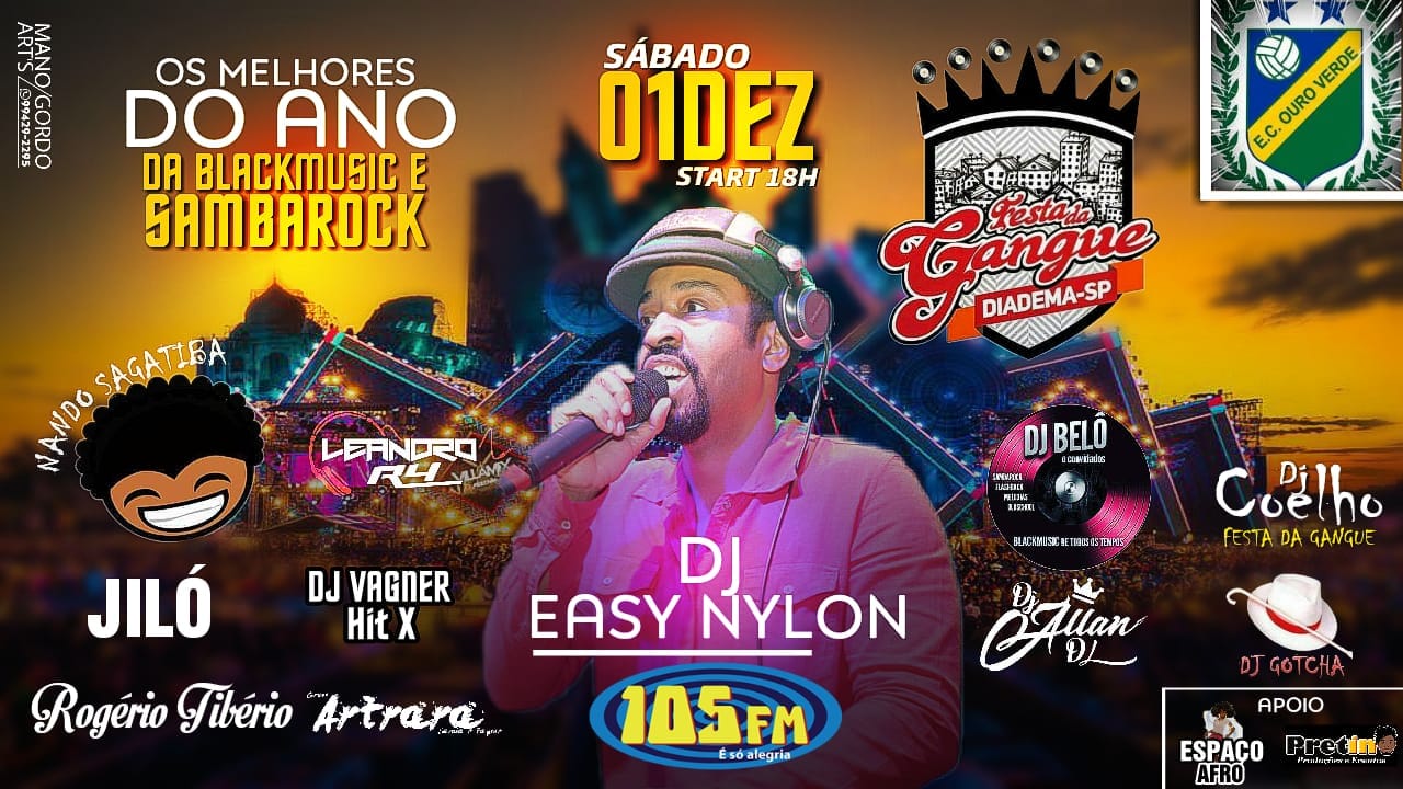 Melhores do Ano da BlackMusic e SambaRock 2018