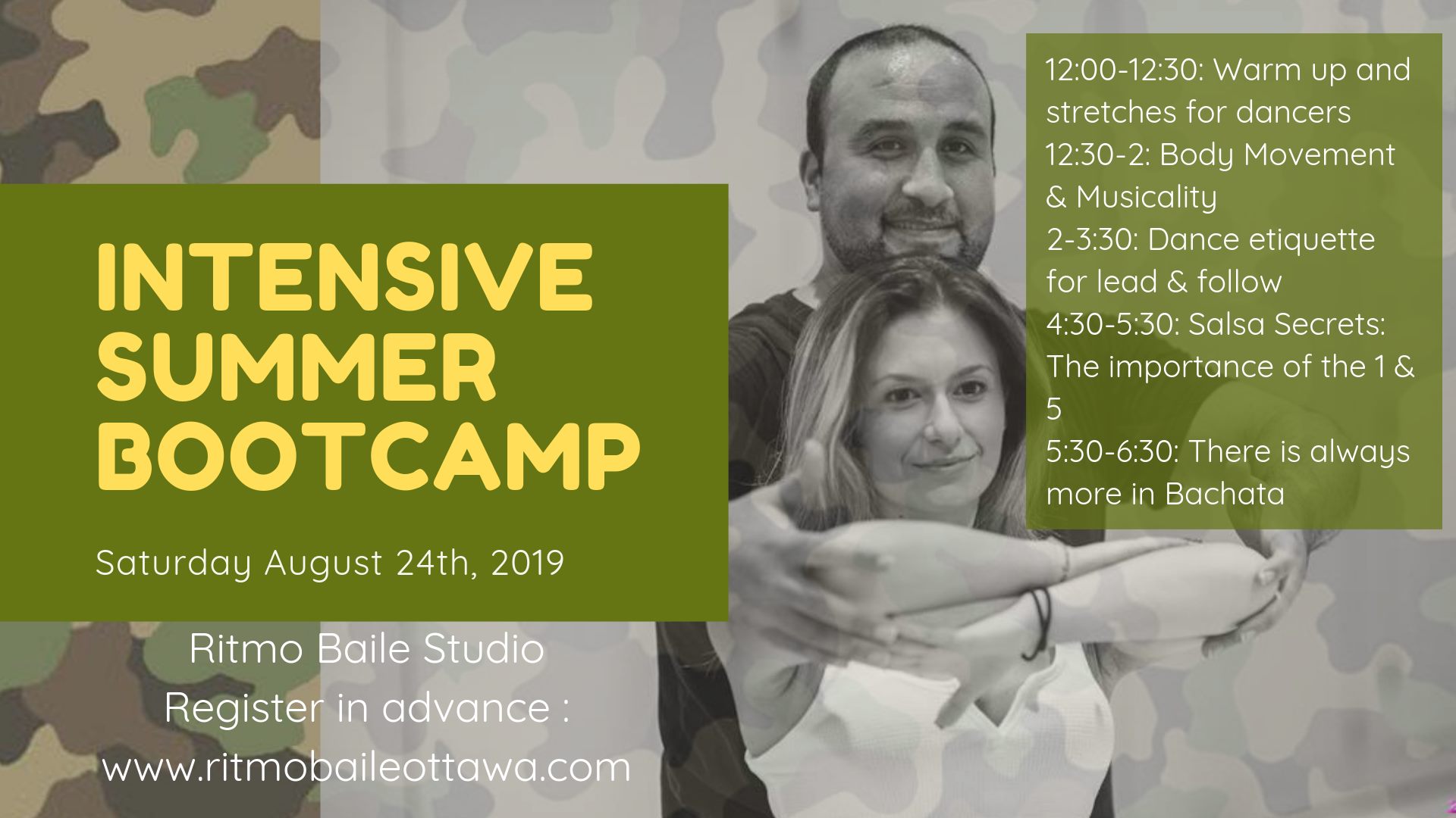 Intensive Summer Dance Bootcamp