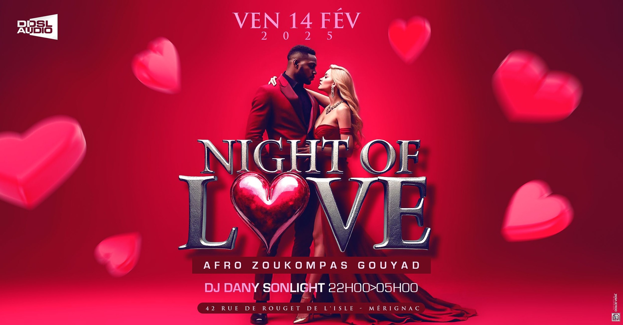 NIGHT OF LOVE AFRO ZOUKOMPAS