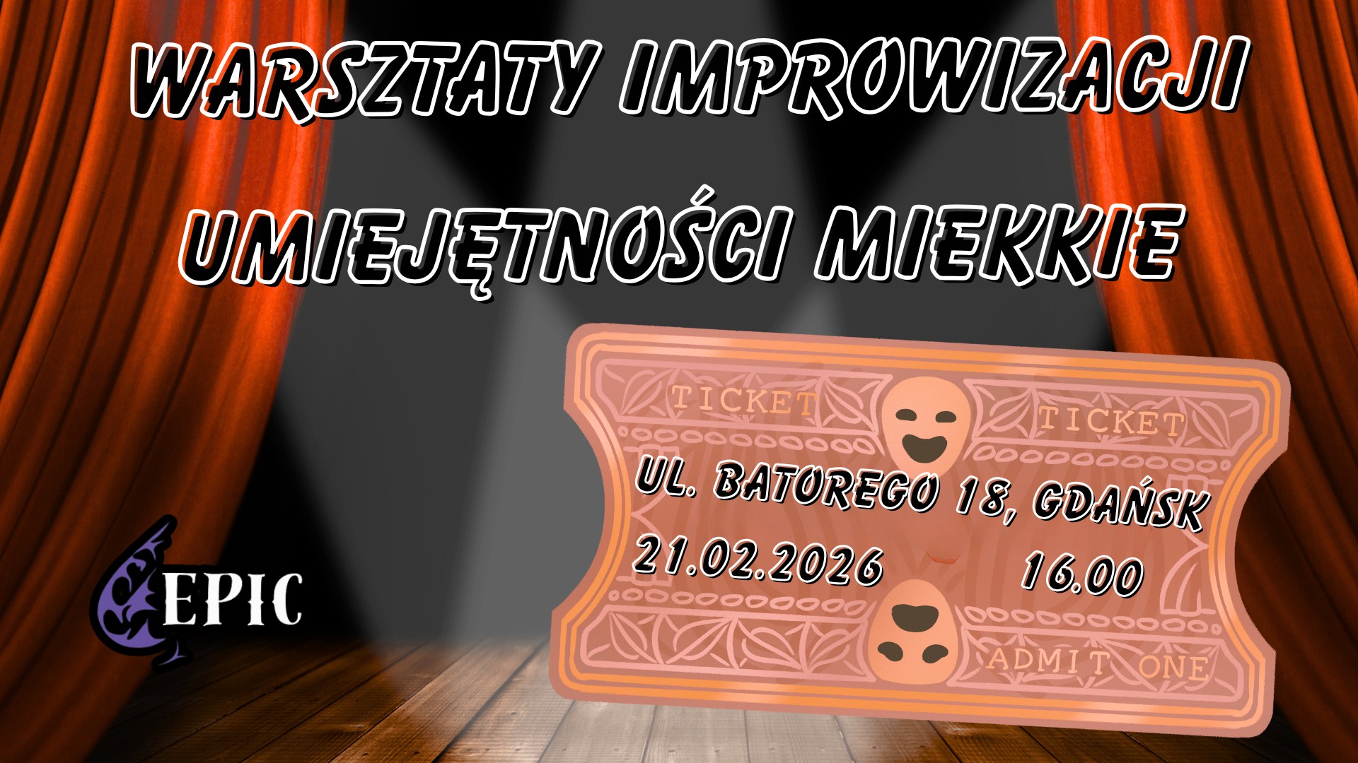 EPICkie Warsztaty Improwizacyjne: Grupa Początkująca 13