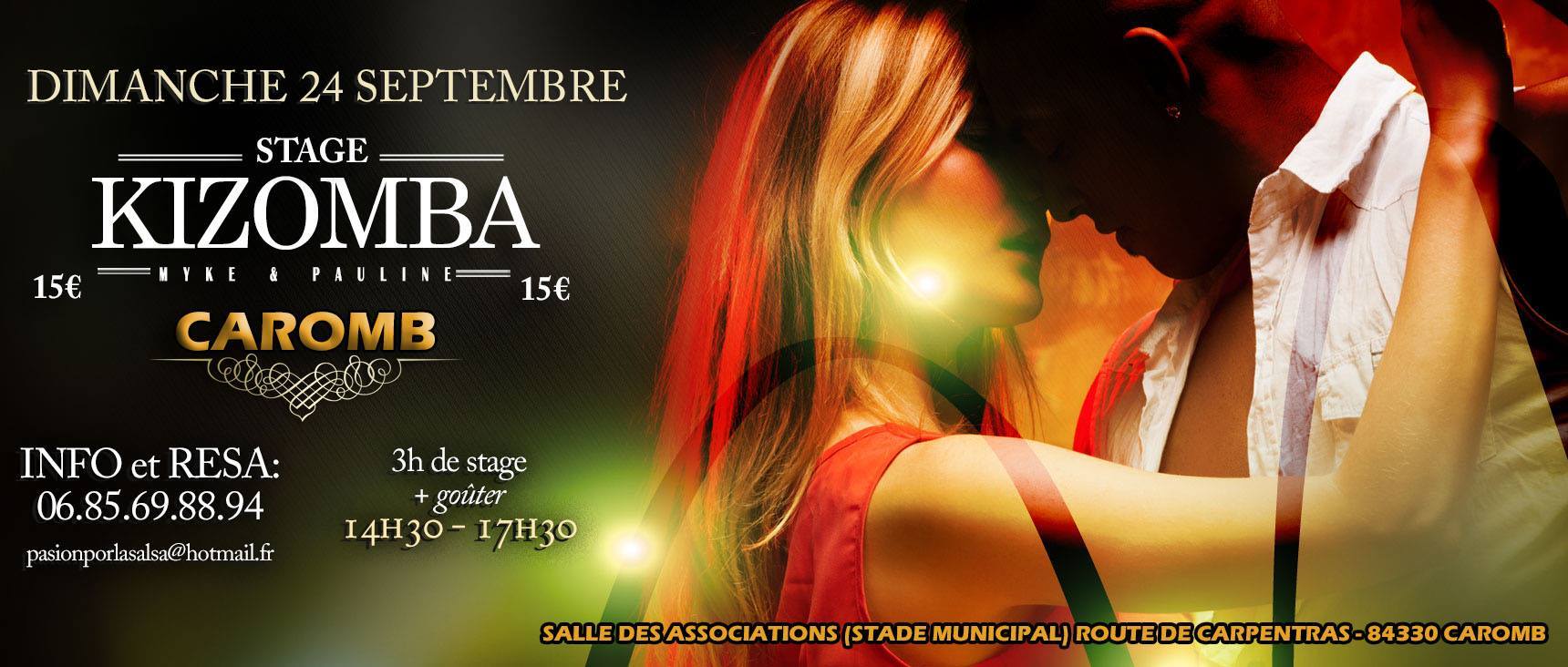 Stage Kizomba à Caromb by Myke-One
