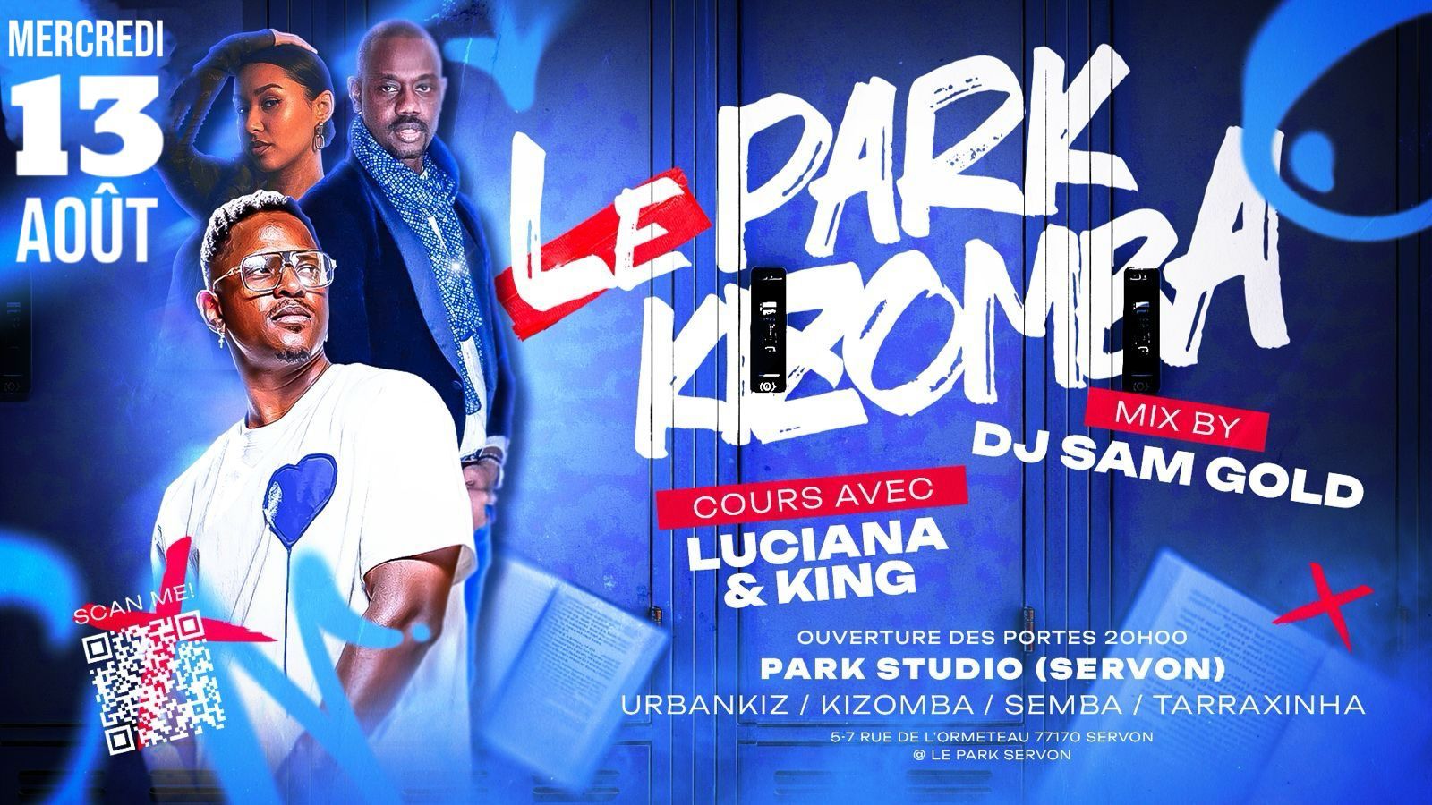 Mercredi 13 Août 2025 - Les Mercredis Kizomba - Park Studio