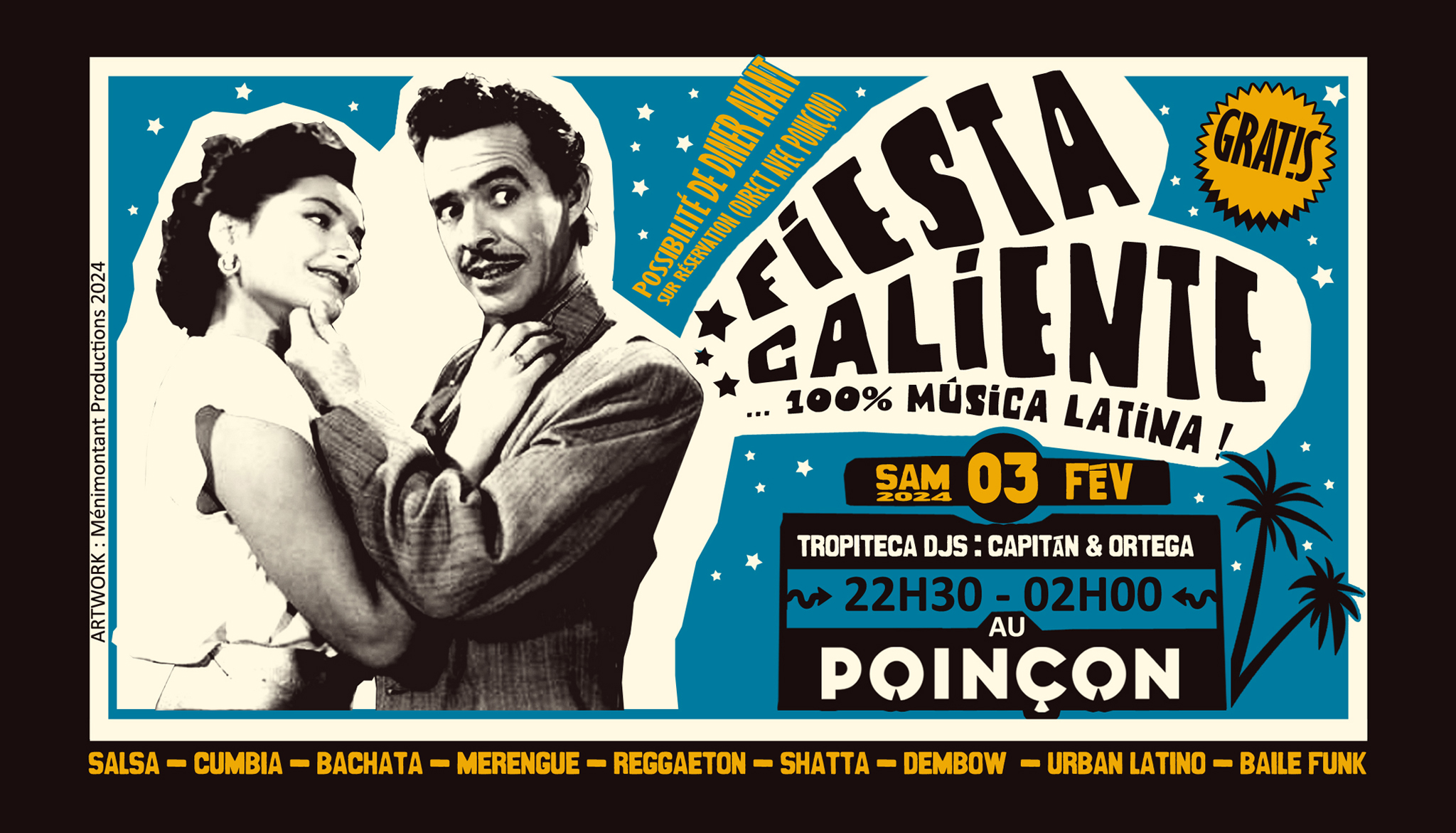 FIESTA CALiENTE 💃🕺 SOIRÉE LATINO PARIS 🌴 #Salsa #Reggaeton #Merengue #Bachata #Cumbia