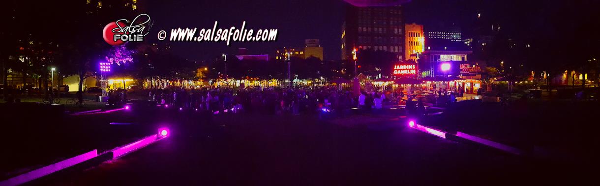 Mercredis Salsafolie aux JARDINS GAMELIN le 29 juillet