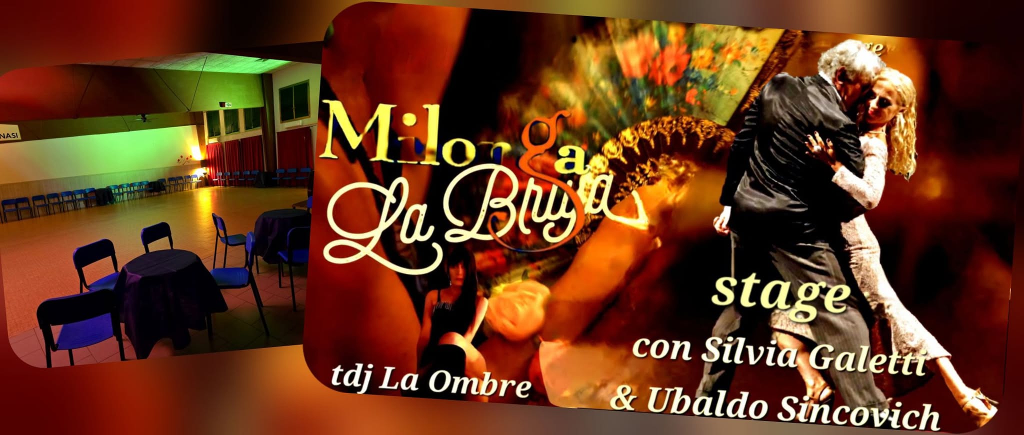 MILONGA LA BRUJA STAGE CON SILVIA GALETTI Y UBALDO SINCOVICH TDJ LA OMBRE