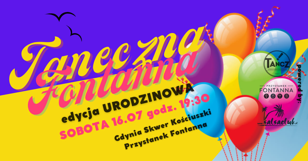 TANECZNA FONTANNA *edycja urodzinowa*