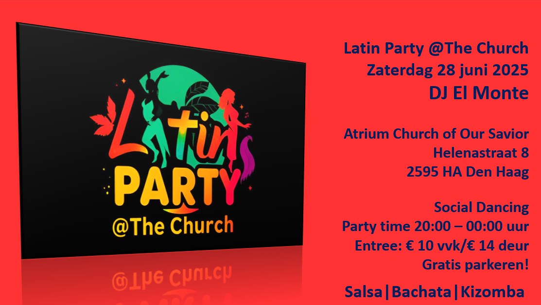 Latin Party @The Church - Red Edition