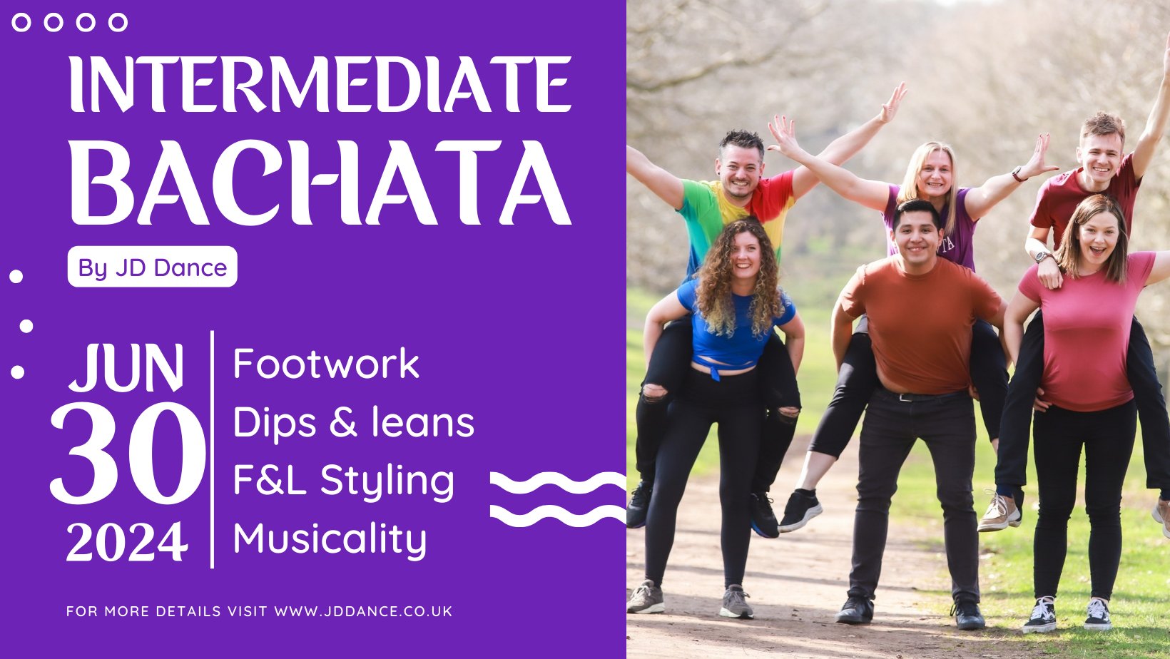 Intermediate Bachata Workshop - By JD Dance