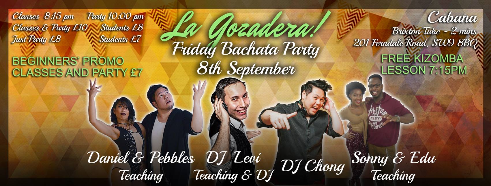 La Gozadera! Friday Bachata Party