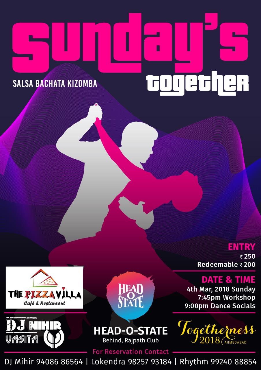 Sundays together (salsa bachata socials)