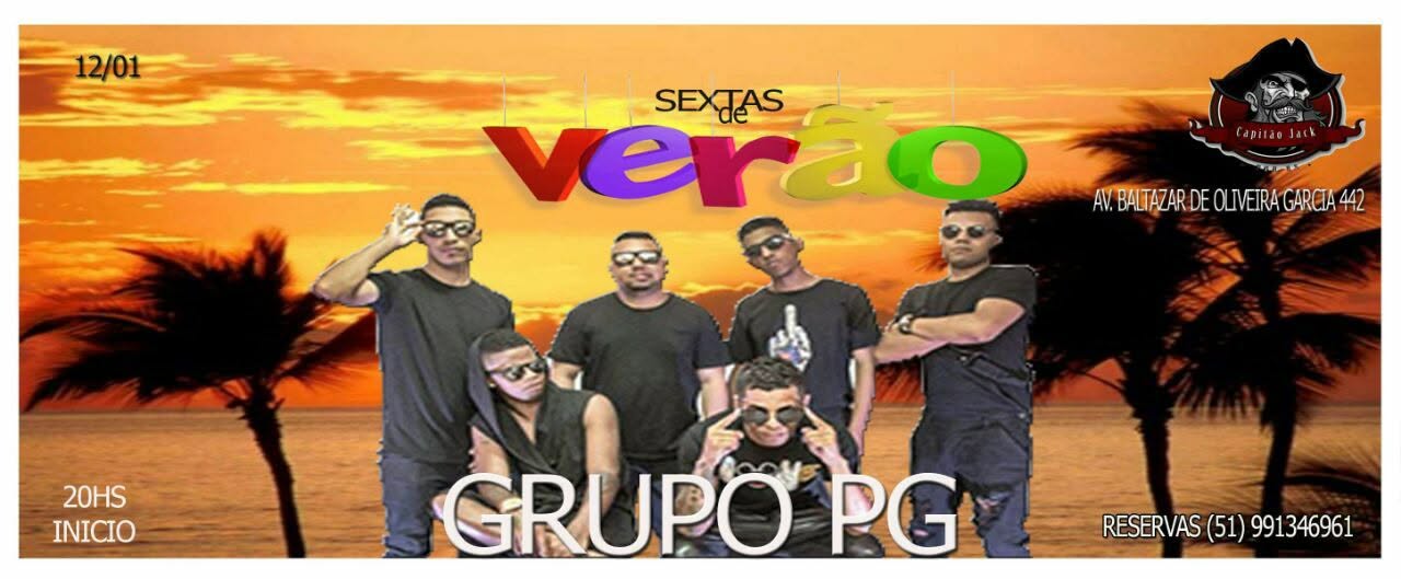 SEXTAS DE VERÃO Do PG