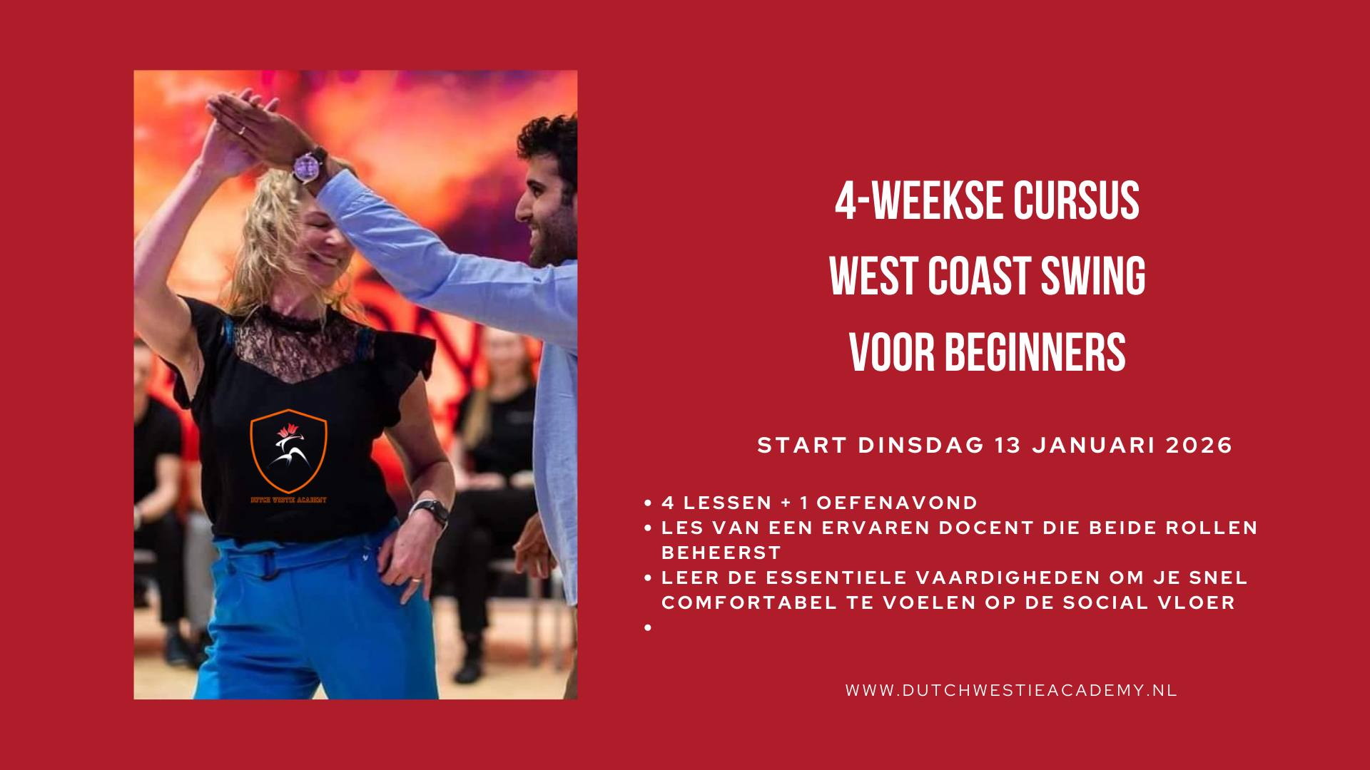 Intro in West Coast Swing (4 weken)