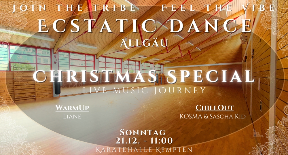 Ecstatic Dance Allgäu Sonntag - Christmas Special