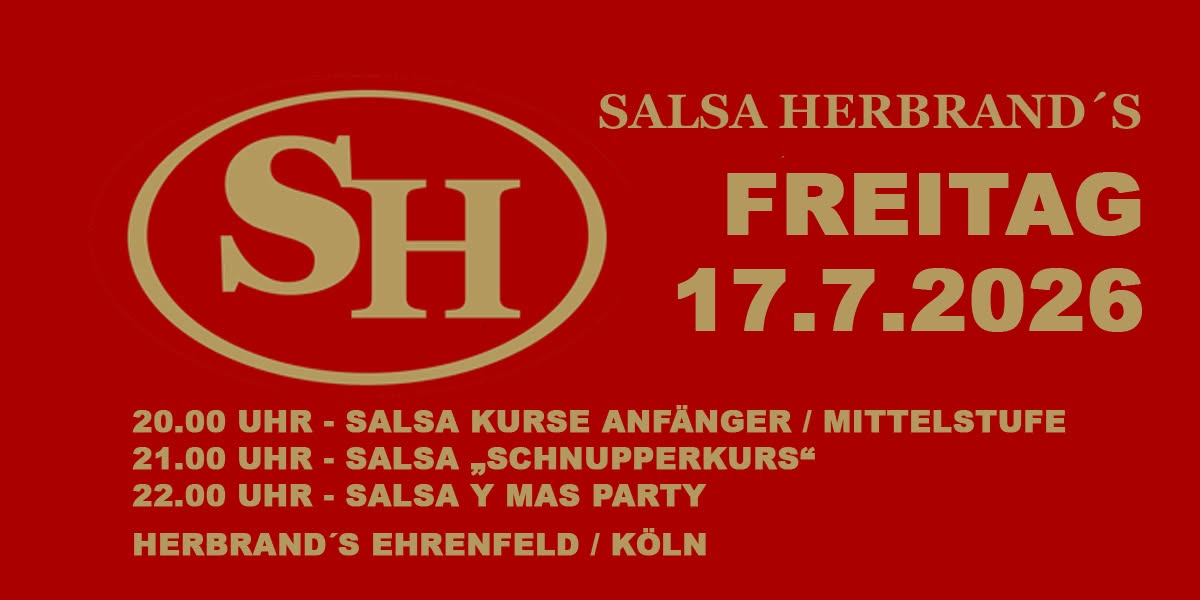 Salsa Herbrand´s - Freitag 24.7.2026 :-)