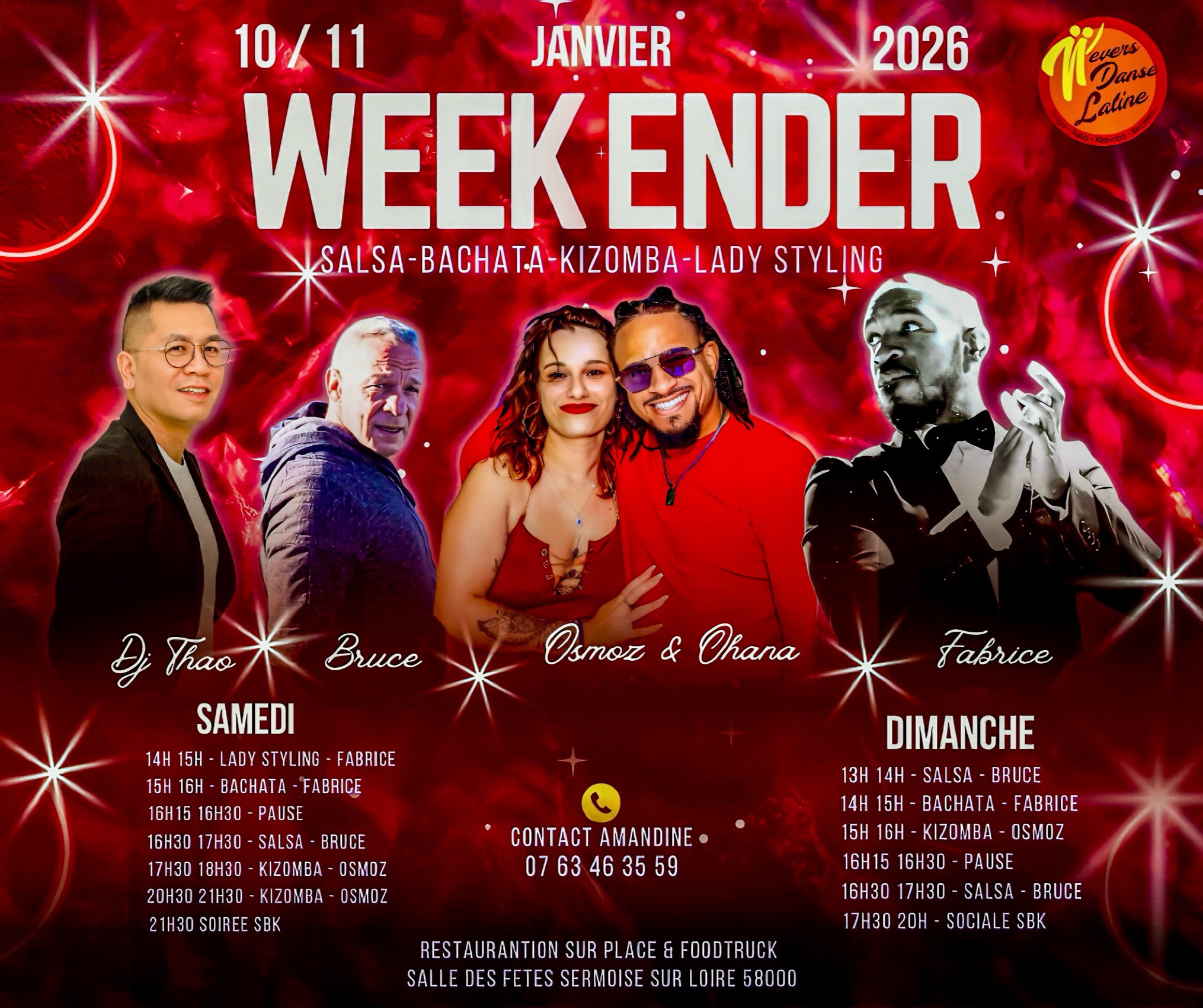 Weekender 10 et 11 janvier 2026