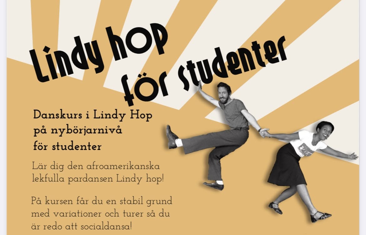 Lindy hop for universitetsstudenter kursstart