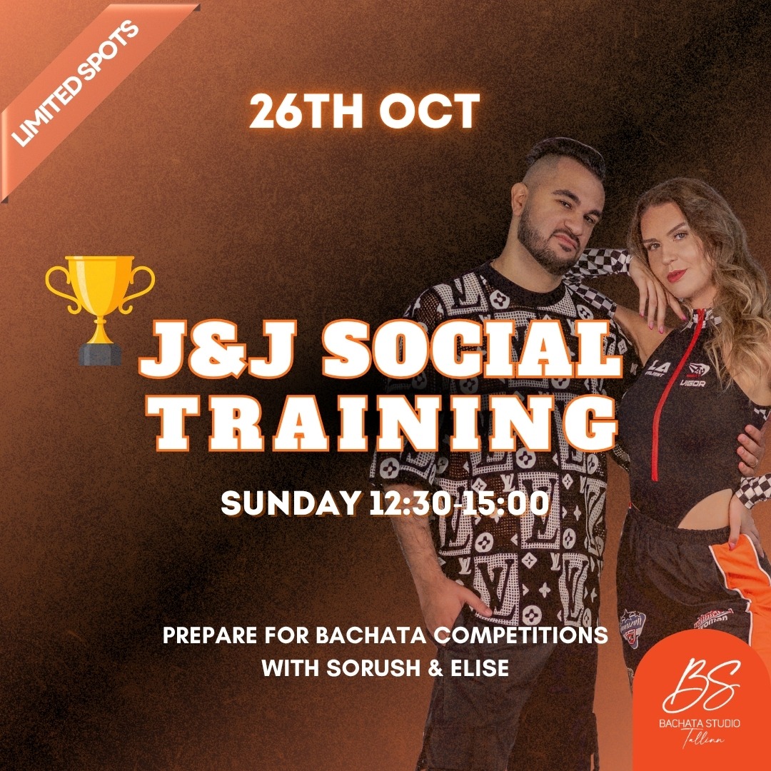 π Bachata Jack & Jill Social Training with Sorush & Elise, Sunday 26th of October