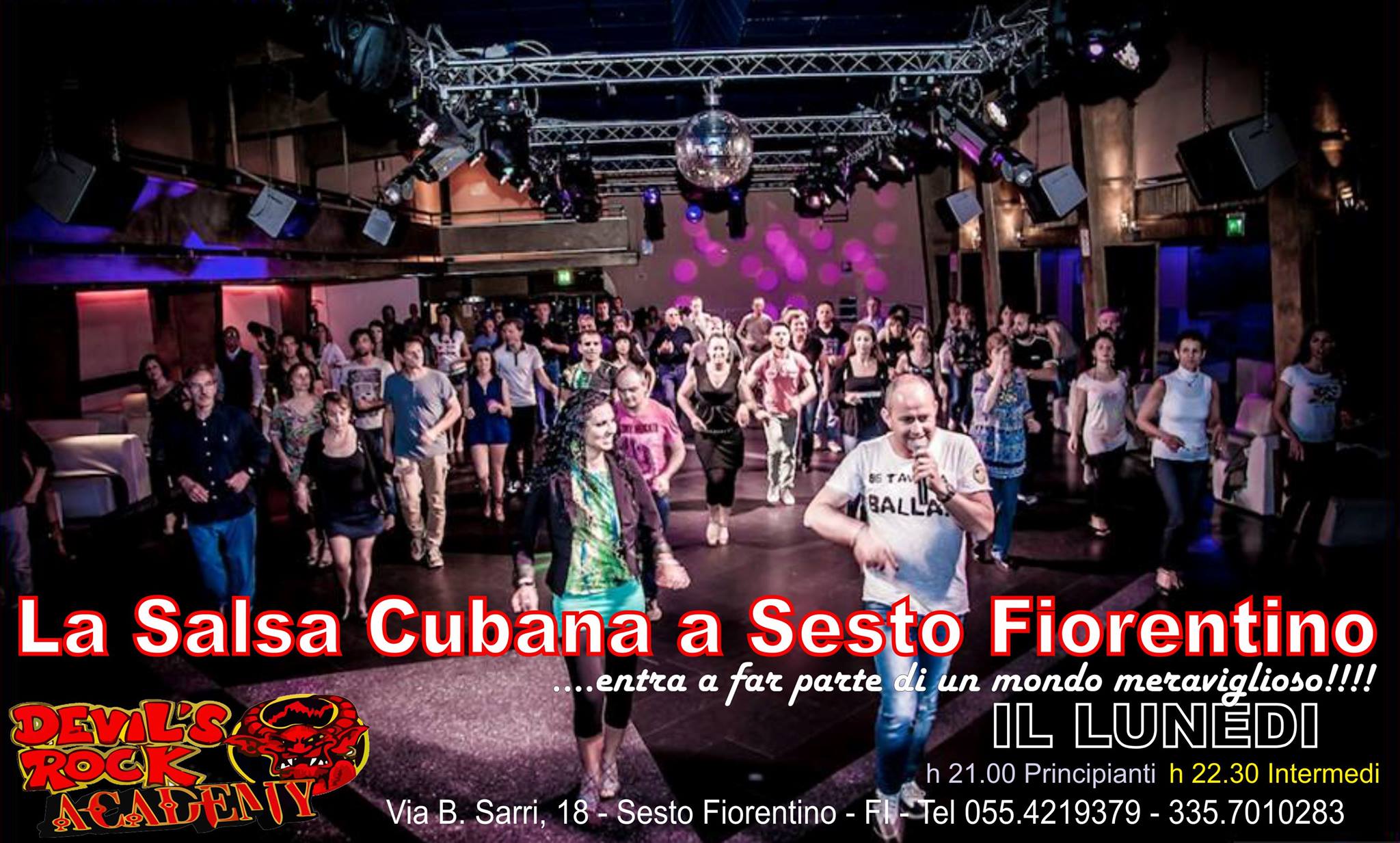 CORSI DI SALSA CUBANA DEVILS ROCK SESTO FIORENTINO