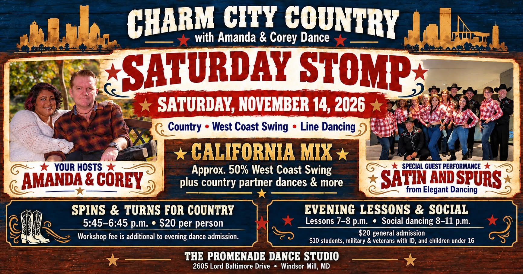 The Saturday Stomp with Amanda & Corey