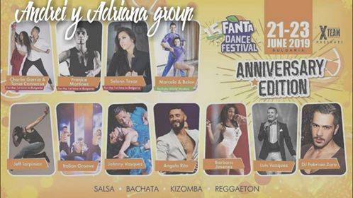 15th Fanta Dance Festival 21-23 June 2019-Andrei y Adriana group