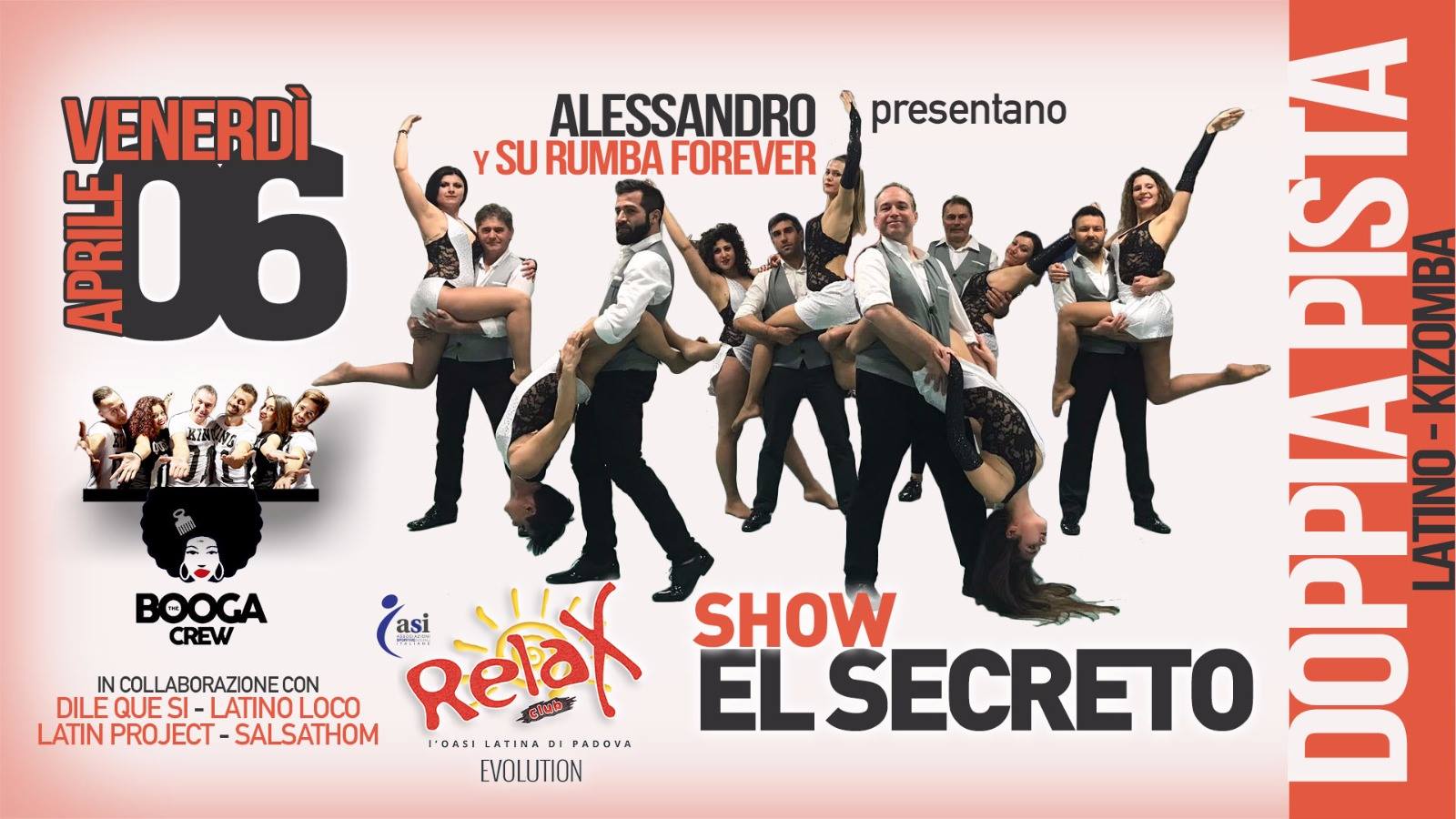 Doppia Pista: Latino, Kizomba - Show El Secreto