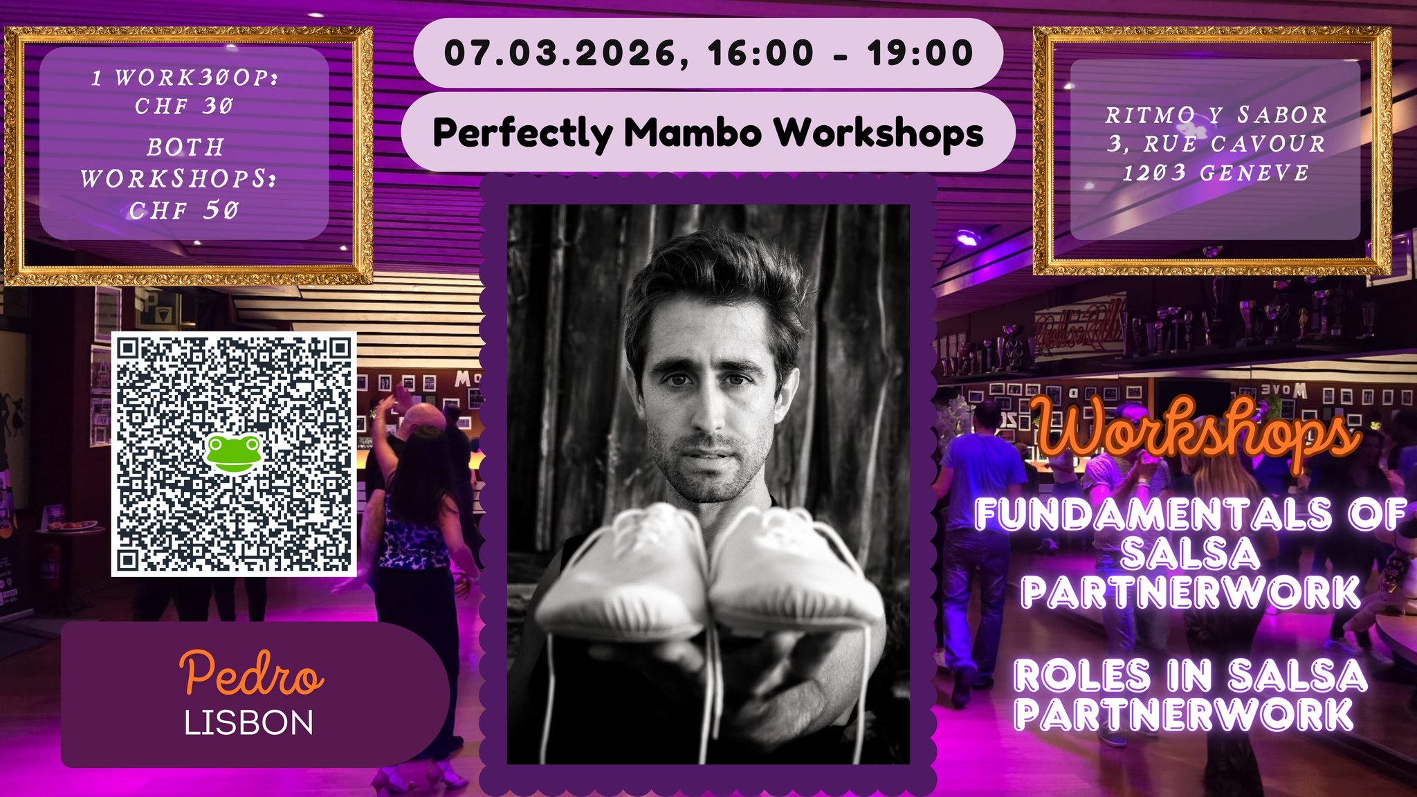 Workshops Perfectly Mambo avec Pedro (Lisbon)